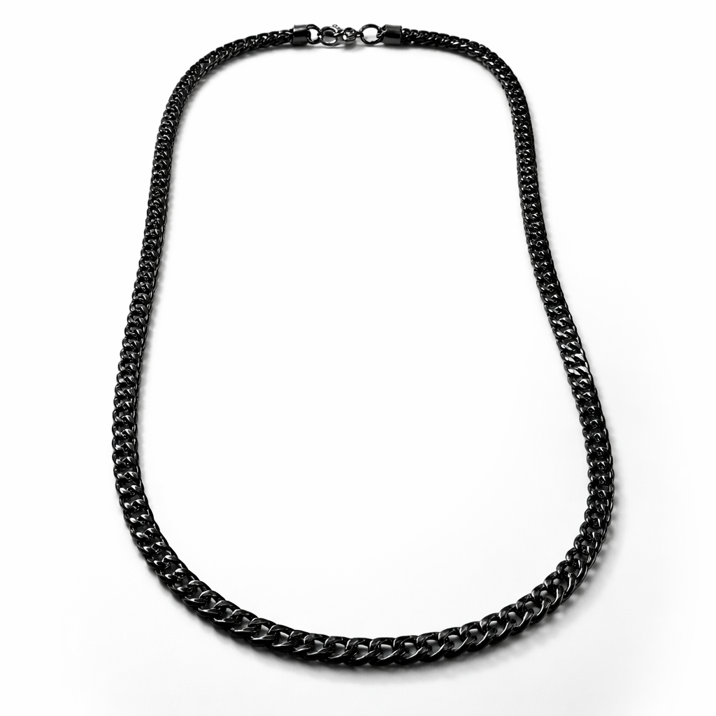 Stainless Steel Cuban Chain Necklace for Mens